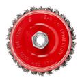 Wire Cup Brush Twisted 125mmxm14 With 0.80mm Wire Bulk